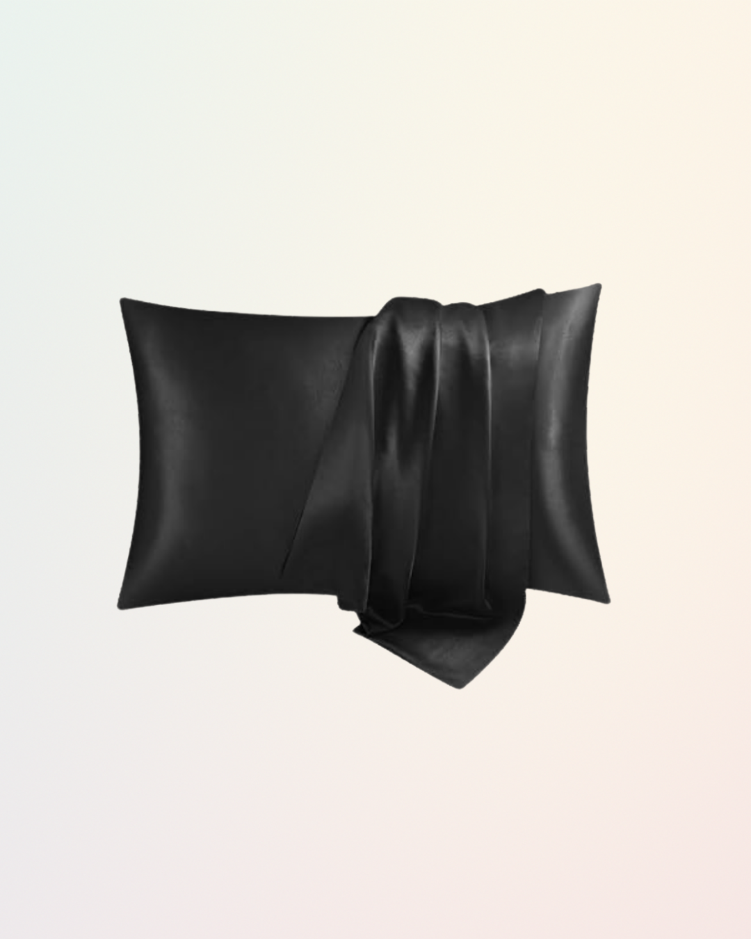 Funda de satén - negro