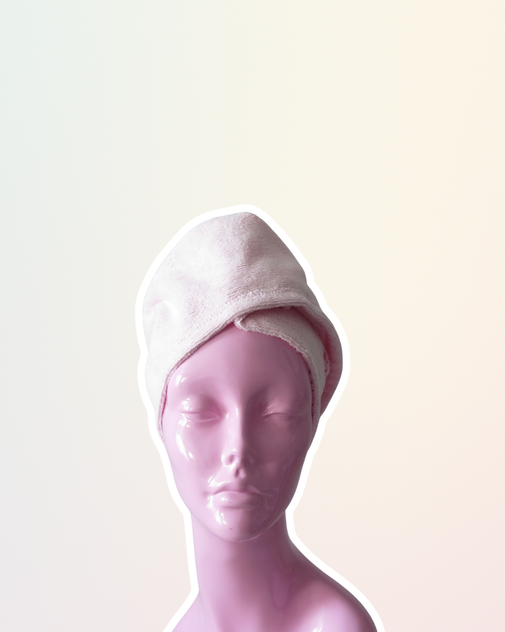 Turbante de microfibra