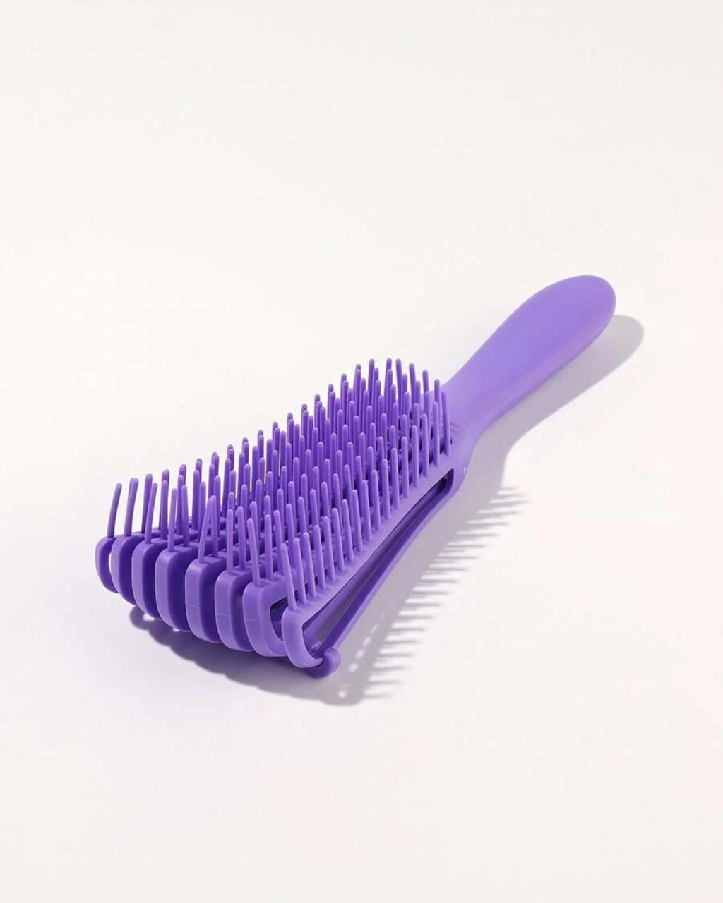 Curly brush  - morado