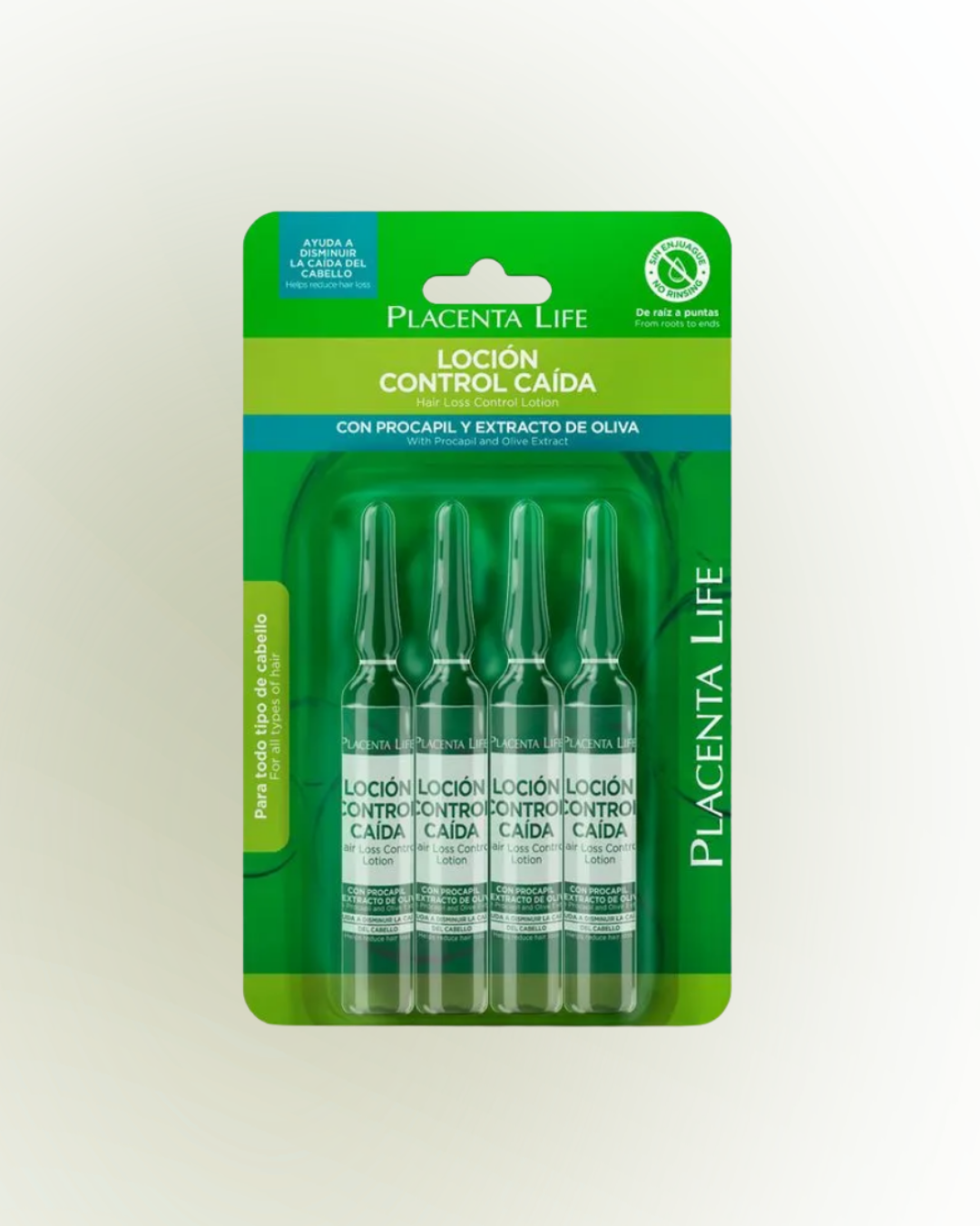 Locion Control Caida 13ml Blister Con 4 Und